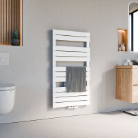 Handtuchheizkörper PANDEMA Weiß Seiten und Mittelanschluss inkl. Thermostat 60 cm 120 cm Handtuchheizkörper PANDEMA Weiß Seiten und Mittelanschluss inkl. Thermostat 60 cm 120 cm