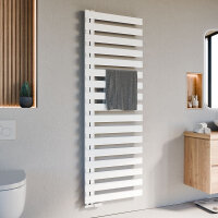 Handtuchheizkörper Premium ALRONA Seitlich offen Weiß inkl. Thermostat 60 cm 183 cm Handtuchheizkörper Premium ALRONA Seitlich offen Weiß inkl. Thermostat 60 cm 183 cm