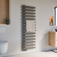 Handtuchheizkörper Premium ALRONA Seitlich offen Anthrazit inkl. Thermostat 50 cm 160 cm Handtuchheizkörper Premium ALRONA Seitlich offen Anthrazit inkl. Thermostat 50 cm 160 cm