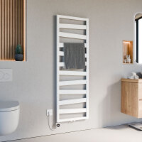 Badheizkörper elektrisch Mittelanschluss ZEBRA Weiß inkl. Heizstab und Glykol 50 cm 156 cm Badheizkörper elektrisch Mittelanschluss ZEBRA Weiß inkl. Heizstab und Glykol 50 cm 156 cm