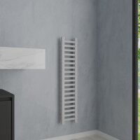 Handtuchheizkörper Badheizkörper LUMIRA Weiß Seitenanschluss 20 cm 100 cm Handtuchheizkörper Badheizkörper LUMIRA Weiß Seitenanschluss 20 cm 100 cm