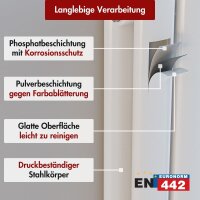 Design Flachheizkörper Paneelheizkörper TAYLOR Vertikal Weiss 60 x 180 cm Ohne