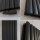 Design Flachheizkörper Paneelheizkörper TAYLOR Vertikal Schwarz 60 x 180 cm