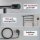 Handtuchwärmer elektrisch PLUG-AND-HEAT mit Handtuchablage Schwarz 50 x 100 cm