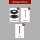 Handtuchwärmer elektrisch PLUG-AND-HEAT Design Schwarz 46 x 75 cm