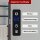 Handtuchwärmer elektrisch PLUG-AND-HEAT mit runden Rohren Schwarz 50 x 80 cm