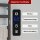 Handtuchwärmer elektrisch PLUG-AND-HEAT kompakt mit eckigen Rohren Schwarz 50 x 120 cm