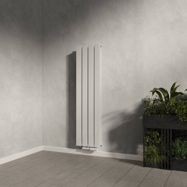 Paneelheizkörper Flachheizkörper LAVA ECO Vertikal Doppellagig Weiß 30 cm 120 cm