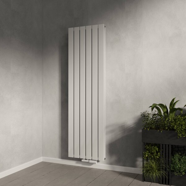 Paneelheizkörper Flachheizkörper LAVA ECO Vertikal Doppellagig Weiß 46 cm 160 cm