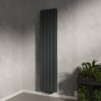 Paneelheizkörper Flachheizkörper LAVA ECO Vertikal Doppellagig Anthrazit 38 cm 180 cm Paneelheizkörper Flachheizkörper LAVA ECO Vertikal Doppellagig Anthrazit 38 cm 180 cm