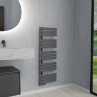 Handtuchheizkörper ALRONA Anthrazit Seitlich offen rechts oder links inkl. Thermostat 50 cm 140 cm Handtuchheizkörper ALRONA Anthrazit Seitlich offen rechts oder links inkl. Thermostat 50 cm 140 cm