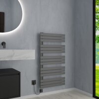 Handtuchheizkörper elektrisch ALRONA Seitlich offen Anthrazit inkl. Heizstab 60 cm 140 cm Handtuchheizkörper elektrisch ALRONA Seitlich offen Anthrazit inkl. Heizstab 60 cm 140 cm