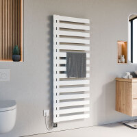 Handtuchheizkörper elektrisch Premium ALRONA Seitlich offen Weiß inkl. Heizstab SMART und Glykol 60 cm 160 cm Handtuchheizkörper elektrisch Premium ALRONA Seitlich offen Weiß inkl. Heizstab SMART und Glykol 60 cm 160 cm